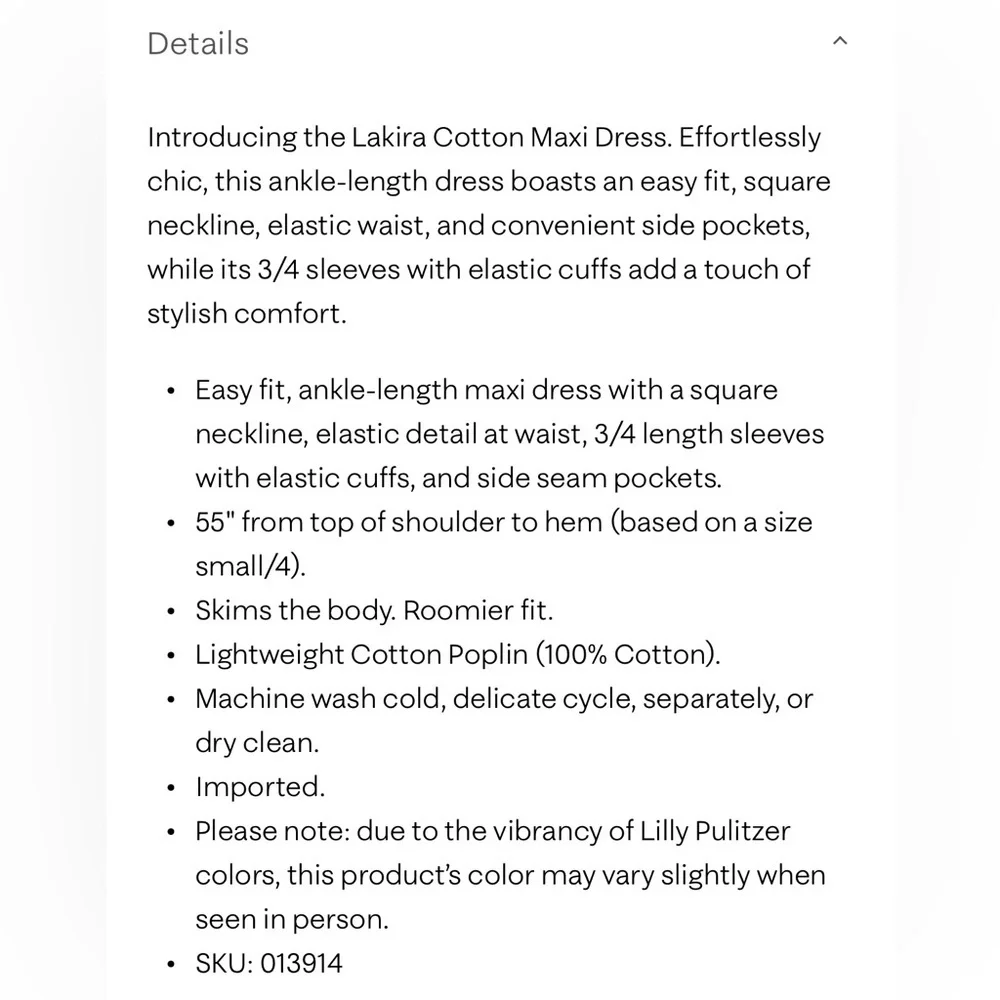 Lilly Pulitzer Lakira Cotton Vibrant Blue and Green Maxi Dress Size Small - Picture 9 of 9